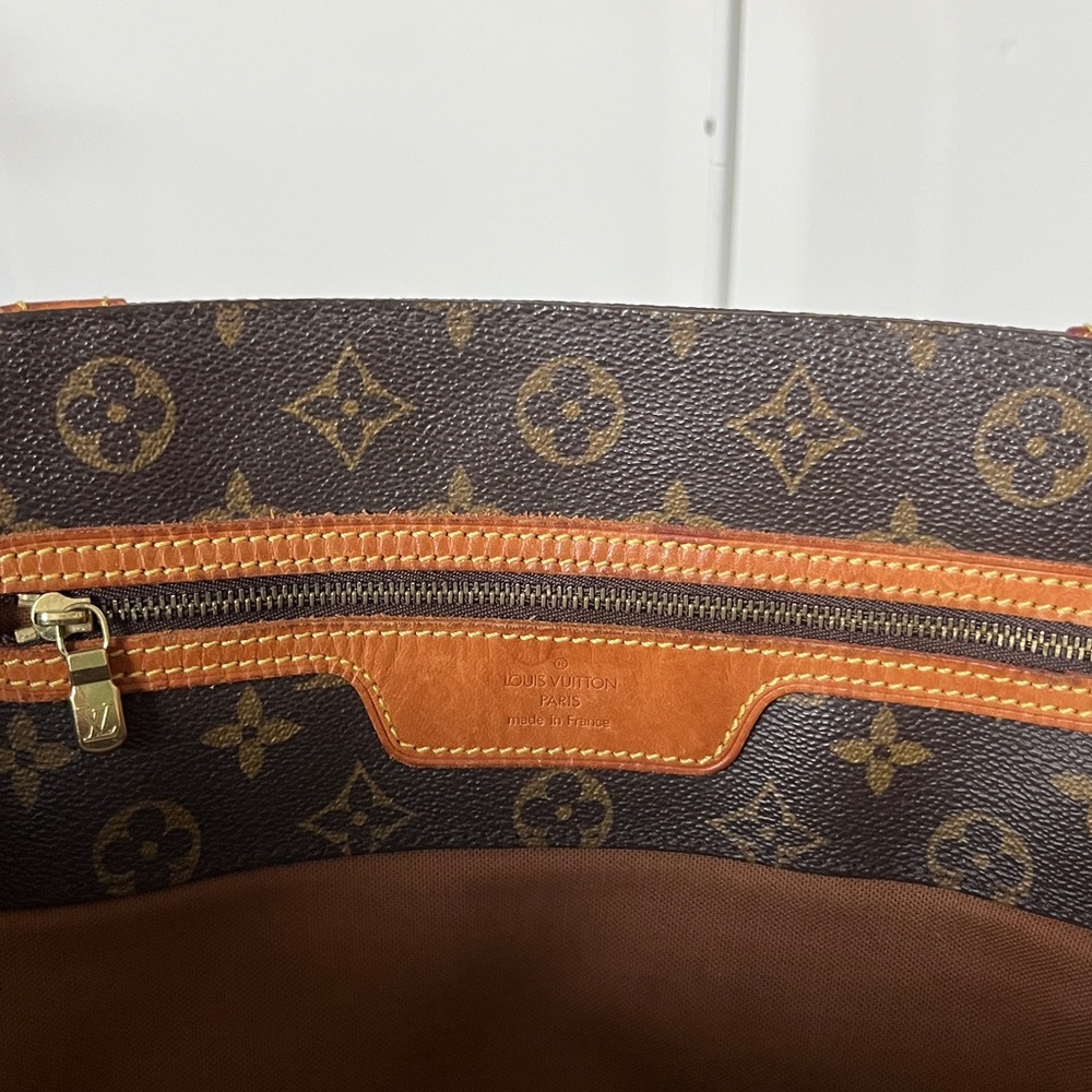Louis Vuitton Brown Monogram Tote Bag - Picture 5 of 11